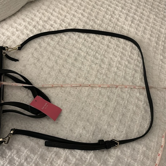 NWT Kate Spade Small Joeley Satchel in black (001) with sparkles - Picture 16 of 16